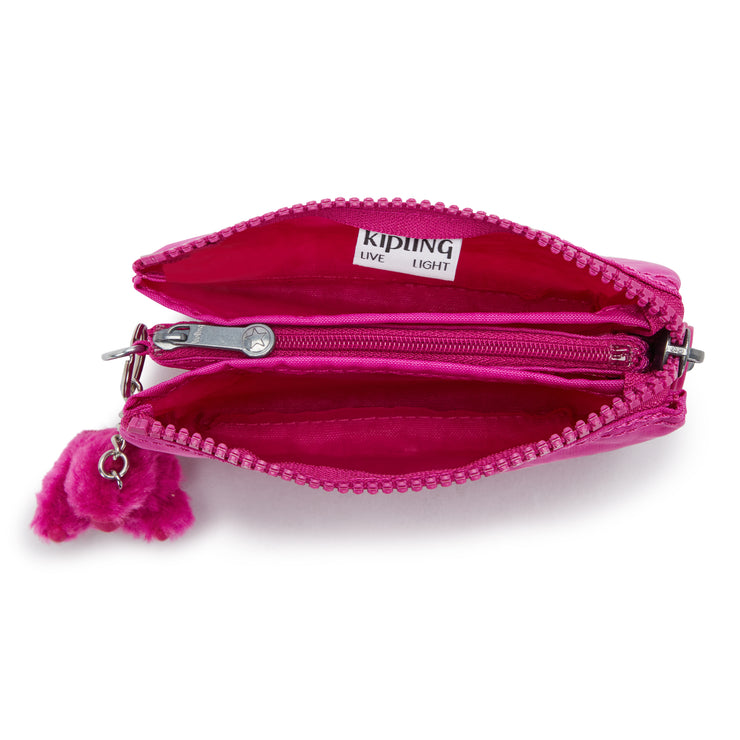 حقيبة KIPLING حقيبة صغيرة أنثوية متوهجة باللون الفوشيا المتوهج الإبداعي S 01864-3KU