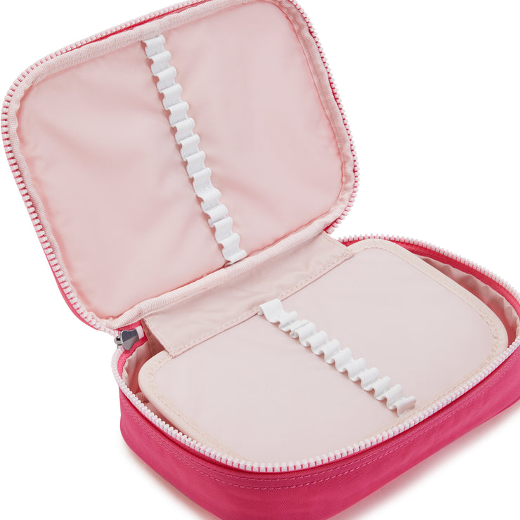 علبة أقلام KIPLING كبيرة الحجم أنثى Happy Pink C 100 قلم - 09405-BZ8