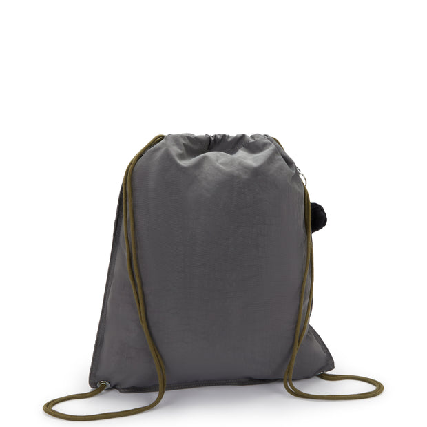 KIPLING Medium backpack (with drawstring) Unisex Back To Grey Supertaboo 09487-1DX