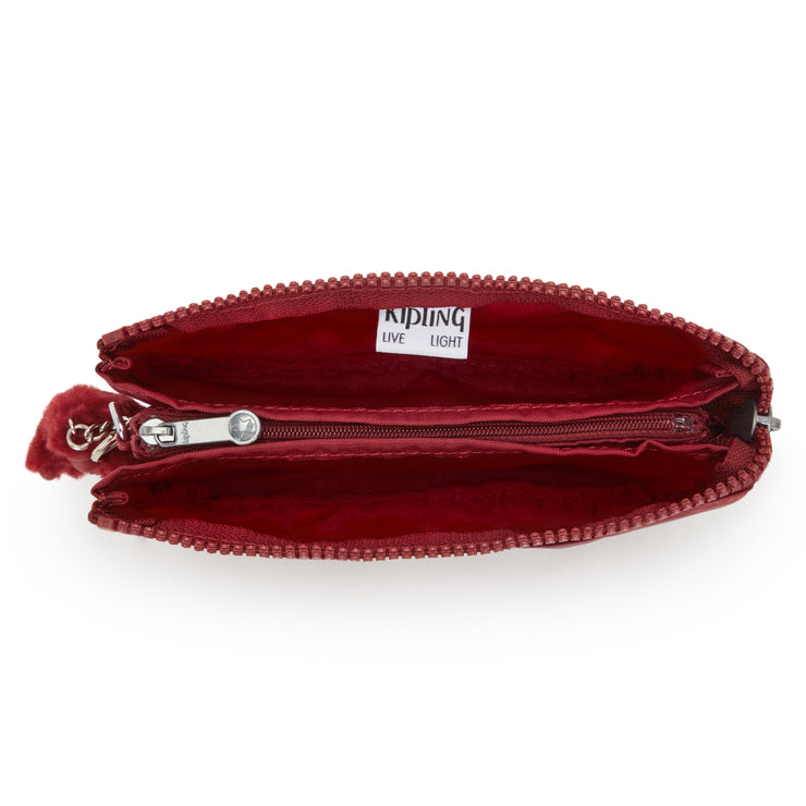 محفظة KIPLING كبيرة للجنسين إبداع أحمر غير تقليدي للجنسين L 13265-4SS