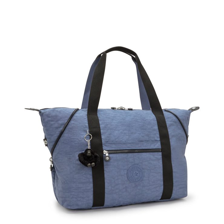 حقيبة KIPLING كبيرة الحجم للجنسين للجنسين باللون الأزرق فن العاشق M 13405-56V