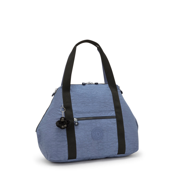 حقيبة KIPLING كبيرة الحجم للجنسين للجنسين باللون الأزرق فن العاشق M 13405-56V