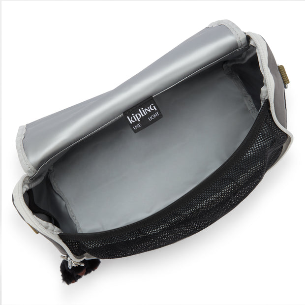KIPLING Large lunchbag (with trolley sleeve) Unisex Back to Grey New Kichirou 15289-1DX