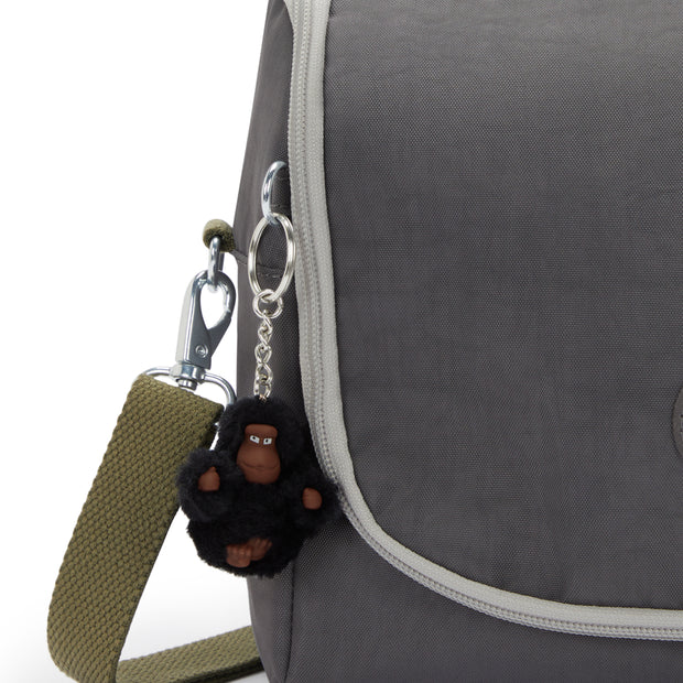 KIPLING Large lunchbag (with trolley sleeve) Unisex Back to Grey New Kichirou 15289-1DX