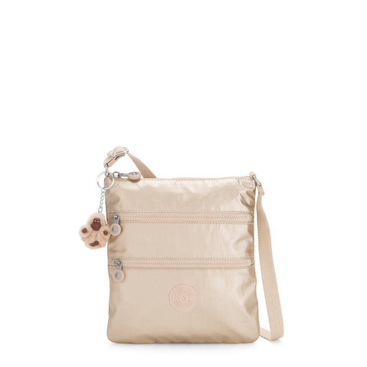 حقيبة كروس صغيرة كروس أنثوية أنثوية باللون الذهبي المرصع بالنجوم KIPLING Keiko I0105-3EV