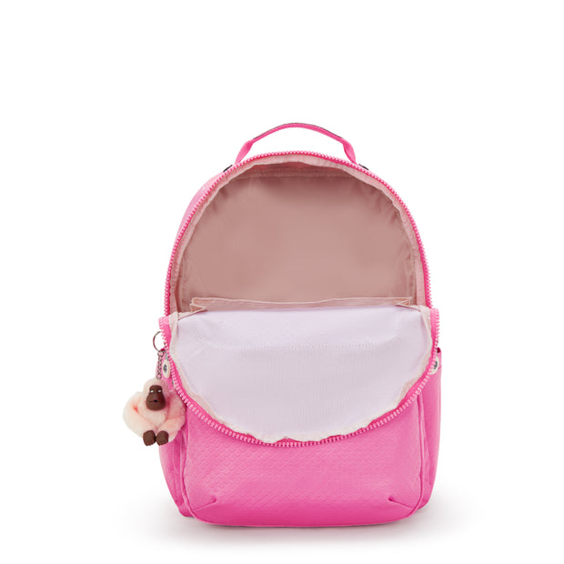 KIPLING Large backpack (with laptop compartment) Female Pink Mermaid Em Seoul Lap I2932-56J