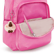 KIPLING Large backpack (with laptop compartment) Female Pink Mermaid Em Seoul Lap I2932-56J