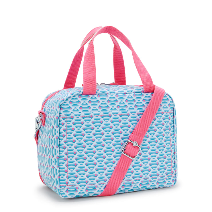 صندوق غداء كبير من KIPLING (مع غلاف عربة) أنثى Dreamy Geo C Miyo - I2989-D1W