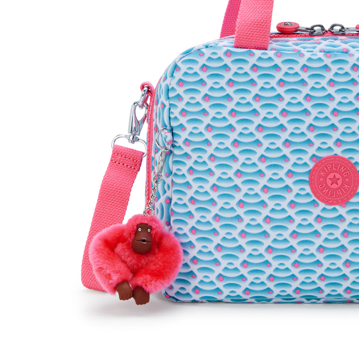 صندوق غداء كبير من KIPLING (مع غلاف عربة) أنثى Dreamy Geo C Miyo - I2989-D1W