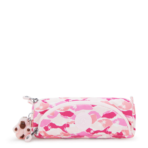 KIPLING Medium pencase Female Pink Palm Cute I3330-1BV