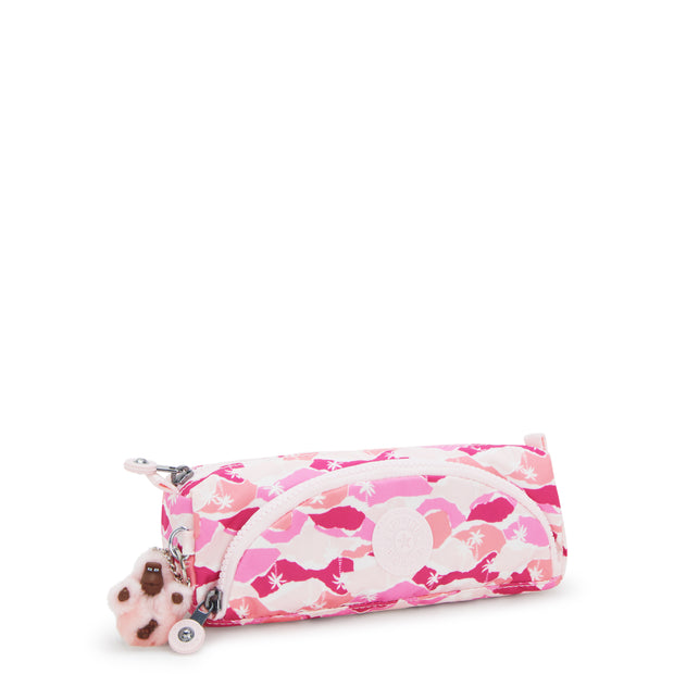 KIPLING Medium pencase Female Pink Palm Cute I3330-1BV