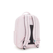 KIPLING Large backpack (with laptop compartment) Female Sea Pink Met Seoul College Extra I3514-52J