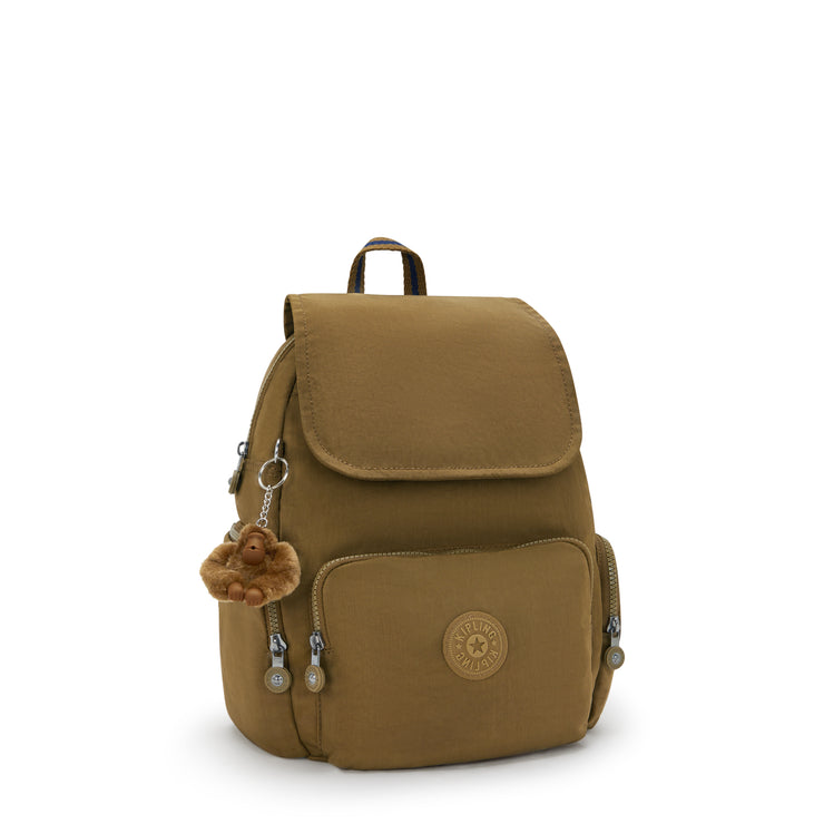 حقيبة ظهر صغيرة من KIPLING حقيبة ظهر صغيرة للإناث Dry Laurel City Zip S I3523-88U