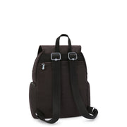 حقيبة ظهر صغيرة للإناث من KIPLING حقيبة ظهر أنثوية صغيرة Nostalgic Brown City Zip S I3523-G1R