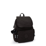 حقيبة ظهر صغيرة للإناث من KIPLING حقيبة ظهر أنثوية صغيرة Nostalgic Brown City Zip S I3523-G1R