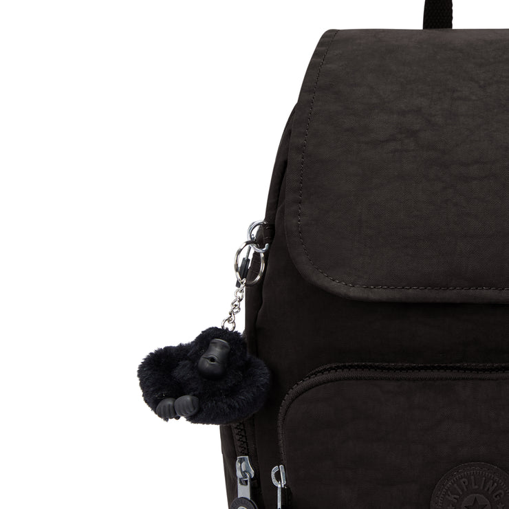 حقيبة ظهر صغيرة للإناث من KIPLING حقيبة ظهر أنثوية صغيرة Nostalgic Brown City Zip S I3523-G1R