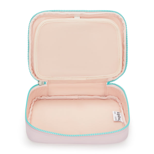 KIPLING Large pencase Female Sea Pink Met 100 Pens I3624-52J