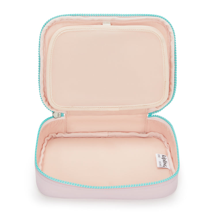 KIPLING Large pencase Female Sea Pink Met 100 Pens I3624-52J