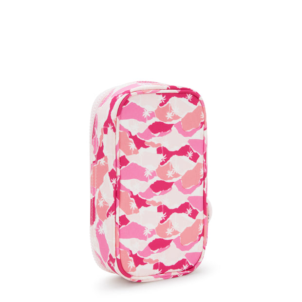 KIPLING Medium pencase Female Pink Palm 50 Pens I3707-1BV