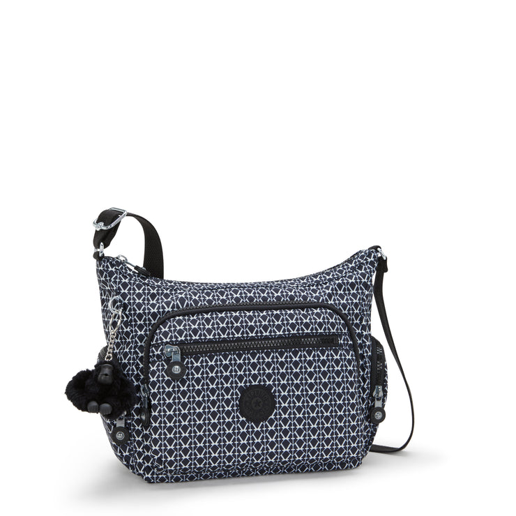 حقيبة كروس كروس متوسطة الحجم من KIPLING أنثى بطبعة توقيع Gabbie S I3759-DD2