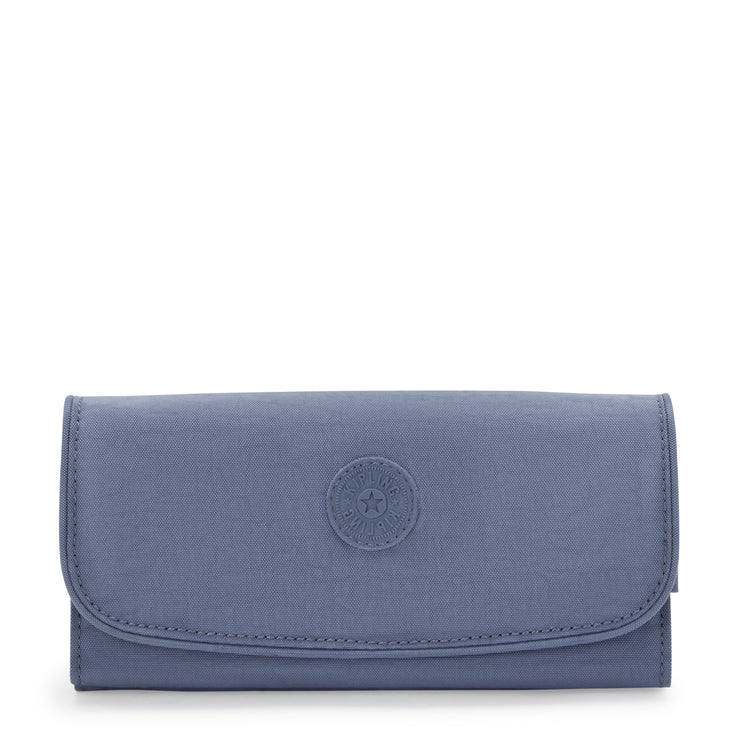 محفظة KIPLING كبيرة محفظة أنثى زرقاء اللون أزرق عاشق أرض النقود I4191-56V