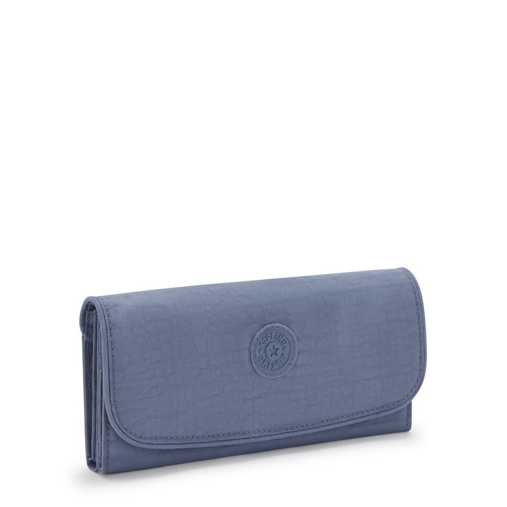 محفظة KIPLING كبيرة محفظة أنثى زرقاء اللون أزرق عاشق أرض النقود I4191-56V