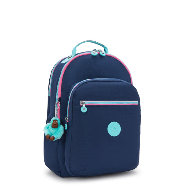 KIPLING Large backpack (with laptop compartment) Unisex Resort Navy Seoul Lap I4275-2DG