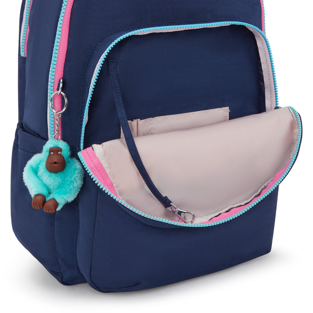 KIPLING Large backpack (with laptop compartment) Unisex Resort Navy Seoul Lap I4275-2DG