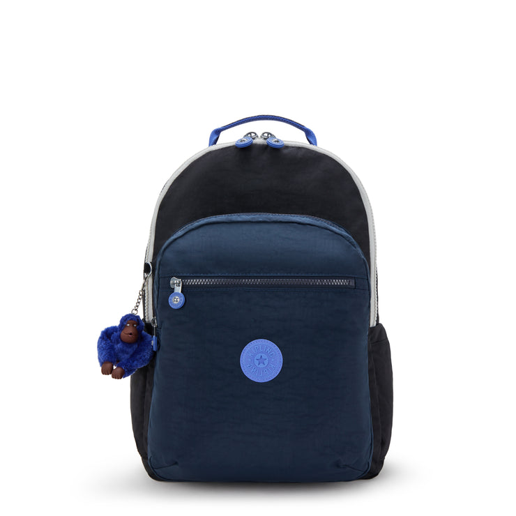 KIPLING Large backpack (with laptop compartment) Unisex True Block Seoul Lap I4275-74Q