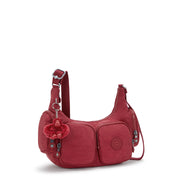 حقيبة كروس صغيرة للإناث من KIPLING حقيبة كروس بودي صغيرة أنثوية حمراء غير تقليدية Rikka S I4333-4SS