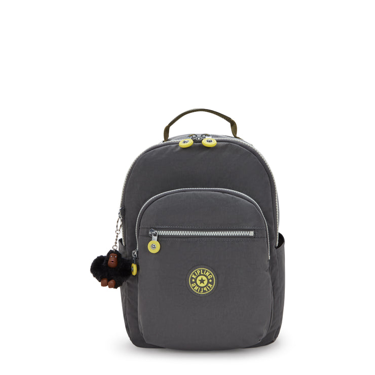 KIPLING Small backpack (with tablet compartment) Unisex Back To Grey Seoul S I4345-1DX