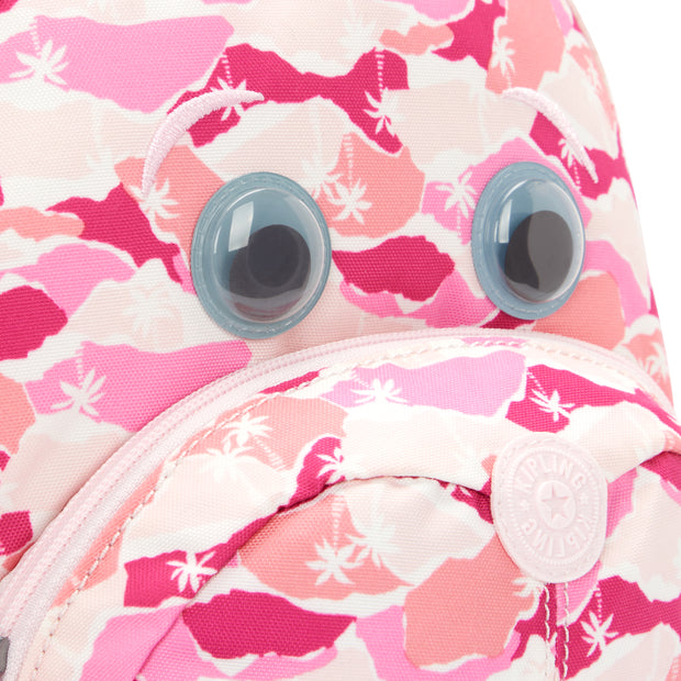KIPLING Kids backpack Female Pink Palm Faster I4503-1BV