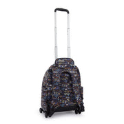 KIPLING Large wheeled backpack (with laptop compartment) Unisex Neon Skate New Zea I4674-71M