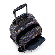 KIPLING Large wheeled backpack (with laptop compartment) Unisex Neon Skate New Zea I4674-71M