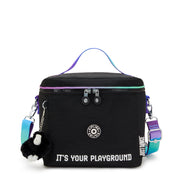 KIPLING Lunchbag (with removable shoulderstrap) Unisex Dance Black Graham I4699-JU7