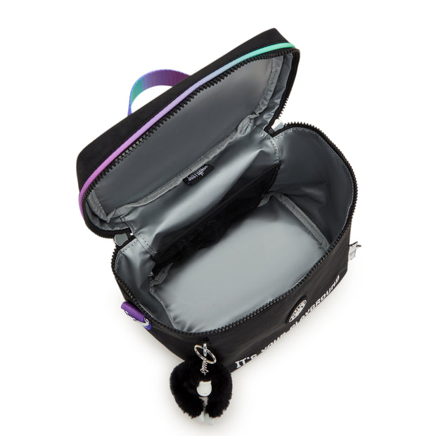 KIPLING Lunchbag (with removable shoulderstrap) Unisex Dance Black Graham I4699-JU7