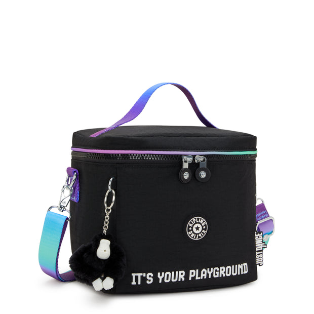 KIPLING Lunchbag (with removable shoulderstrap) Unisex Dance Black Graham I4699-JU7