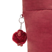 حقيبة KIPLING كبيرة الحجم أنثوية حمراء غير تقليدية كوليسا أب I4755-4SS