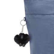 حقيبة KIPLING كبيرة حقيبة يد نسائية زرقاء اللون أزرق كوليسا أب I4755-56V