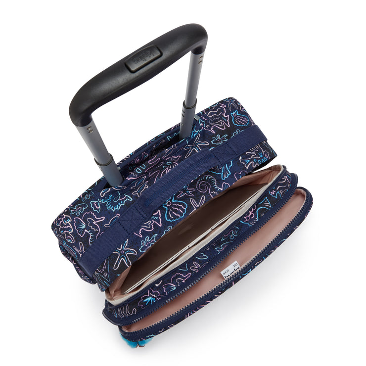 KIPLING Large wheeled bag Unisex Disco Fish New Storia I4847-4FK