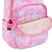 حقيبة ظهر كبيرة من KIPLING حقيبة ظهر أنثوية كبيرة على شكل غيوم حديقة سيول - I4851-2PE