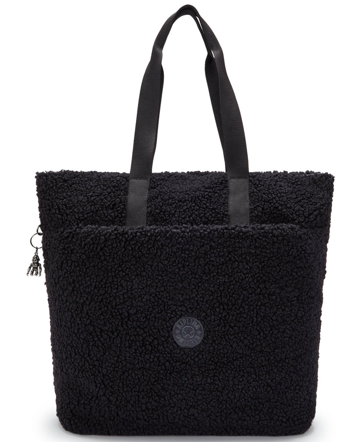 حقيبة KIPLING كبيرة حقيبة يد أنثى سوداء زغب غلين I4936-5PF