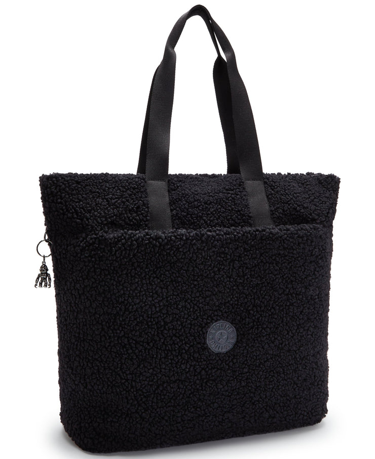 حقيبة KIPLING كبيرة حقيبة يد أنثى سوداء زغب غلين I4936-5PF