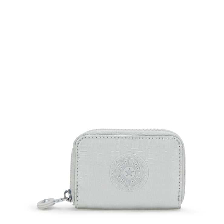محفظة KIPLING صغيرة أنثوية جديدة لامعة معدنية لامعة نقدية I5024-70P