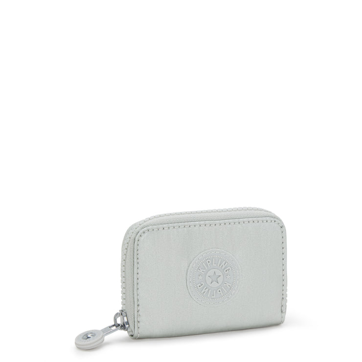 محفظة KIPLING صغيرة أنثوية جديدة لامعة معدنية لامعة نقدية I5024-70P