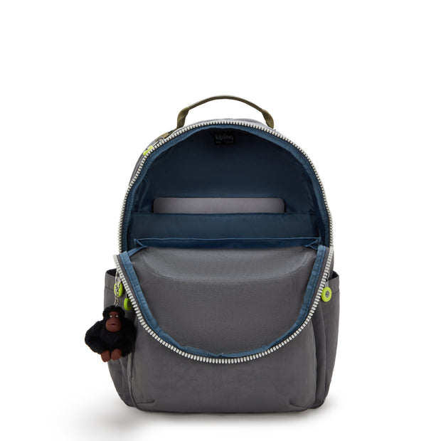 KIPLING Large backpack Unisex Back To Grey Seoul I5140-1DX