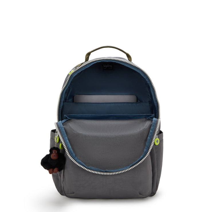 KIPLING Large backpack Unisex Back To Grey Seoul I5140-1DX