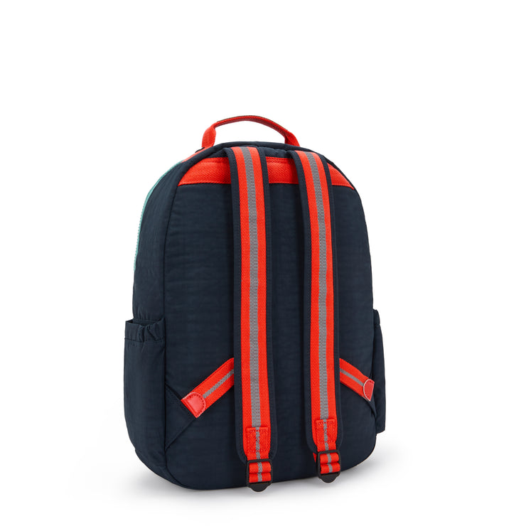KIPLING Large Backpack Unisex Cosmo Blue C Seoul I5140-2FT