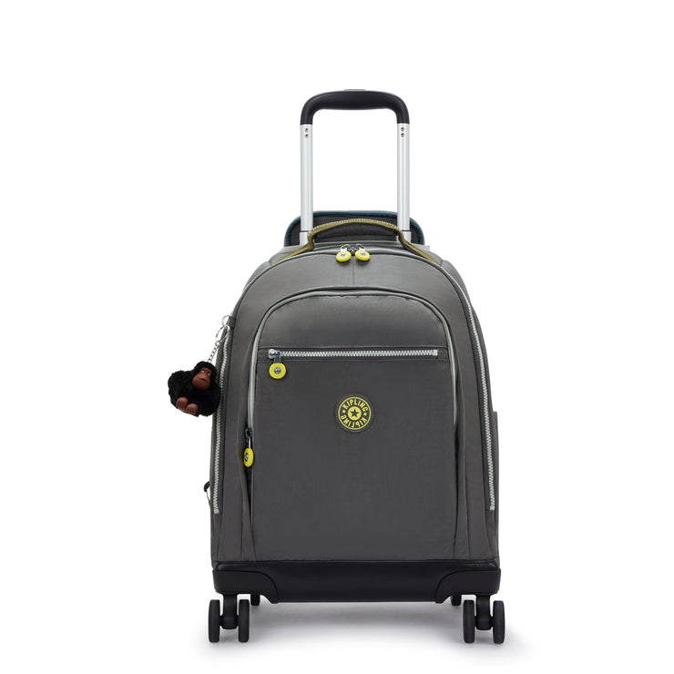 KIPLING Large wheeled backpack (with laptop compartment) Unisex Back to Grey New Zea I5246-1DX