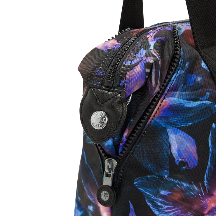 حقيبة يد صغيرة من KIPLING (مع حزام كتف قابل للإزالة) أنثى طيفية أوركيد آرت ميني I5656-7DP